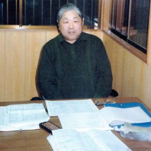 在りし日の２代目加藤富次郎